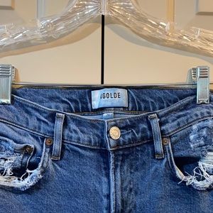 Agolde Toni Skinny Jeans w/ Distressing